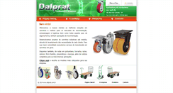 Desktop Screenshot of dalprat.com.br