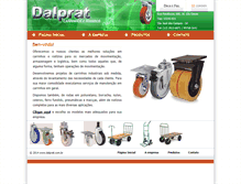 Tablet Screenshot of dalprat.com.br